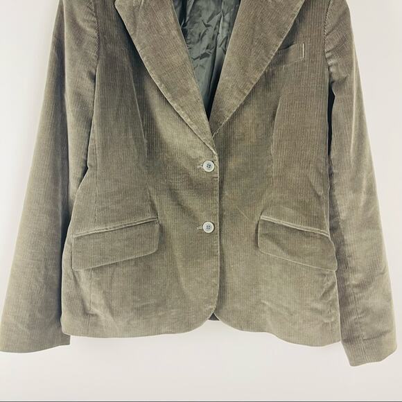 Rafaella vintage green corduroy preppy academia button blazer jacket 14 - Picture 3 of 5